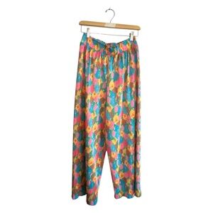 Zara Multicolor Wide Leg Pants